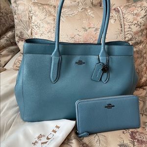 Coach Bailey Carryall Tote & Wallet